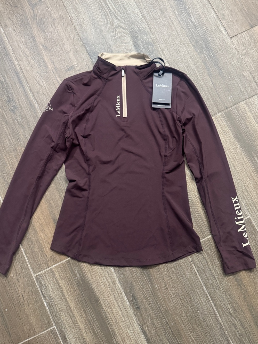 Lemieux Women's Base Layer Top in Damson
